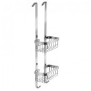Mensola doccia agganciabile 2 ripiani Idrobric A111004CR