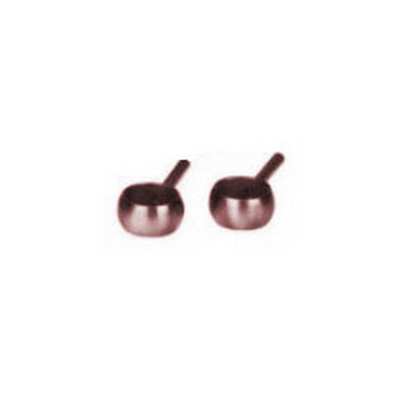 kit 2 pezzi anelli reggitubo bronzati DH 182-R5095-BR