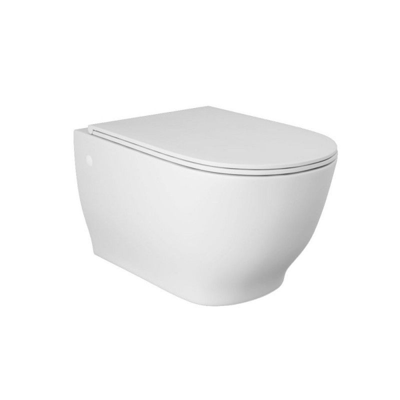 Vaso sospeso moon rimless con fissaggio nascosto Rak Ceramics 182-S411 Vaso sospeso moon rimless con fissaggio nascosto Rak Ceramics 182-S411