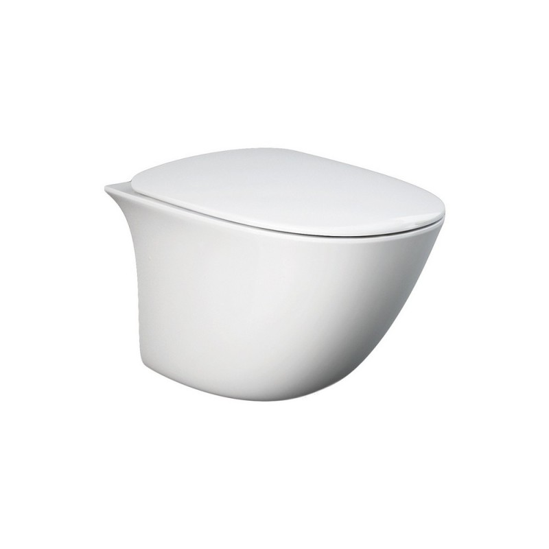 Vaso sospeso sensation rimless cm 52 fissaggio nascosto Rak Ceramics 182-U412