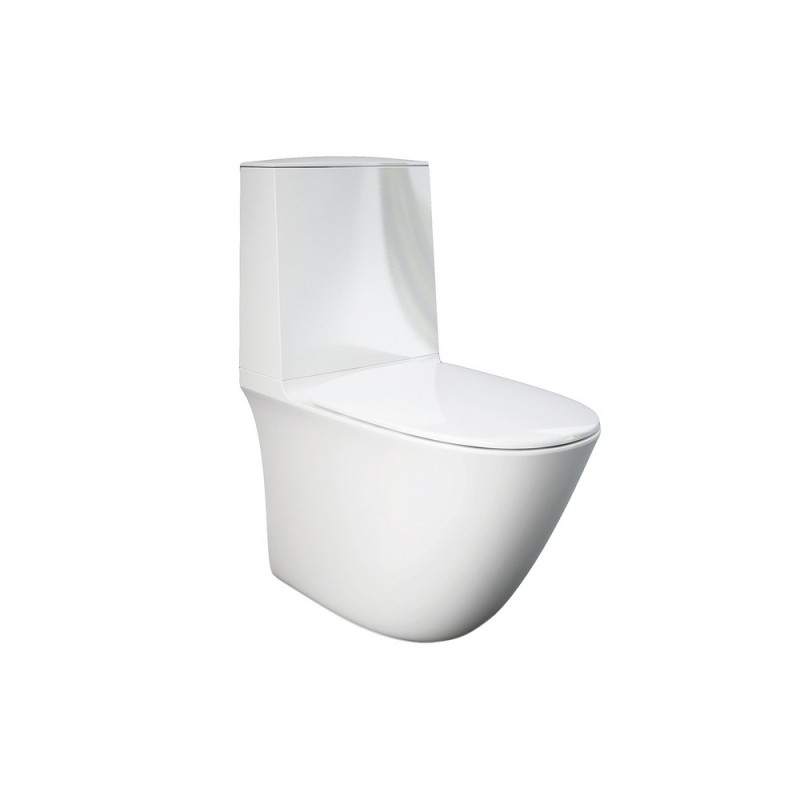 Vaso monoblocco serie sensation filo muro Rak Ceramics 182-U420