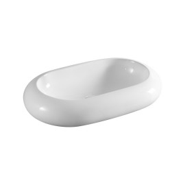 Lavabo d'appoggio serie la26 cm 63 x 40 LINPH 185-LA26