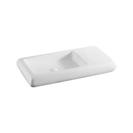 Lavabo d'appoggio serie la33 cm 80 x 42 LINPH 185-LA33