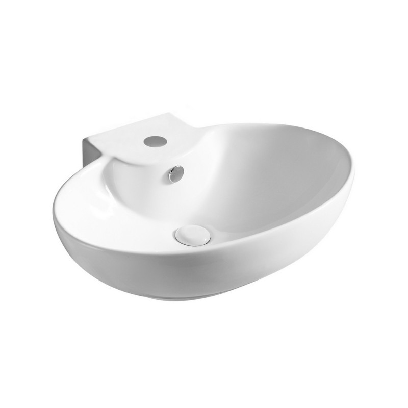 Lavabo d'appoggio serie la39 cm 60.5 x 45.5 LINPH 185-LA39 Lavabo d'appoggio serie la39 cm 60.5 x 45.5 LINPH 185-LA39
