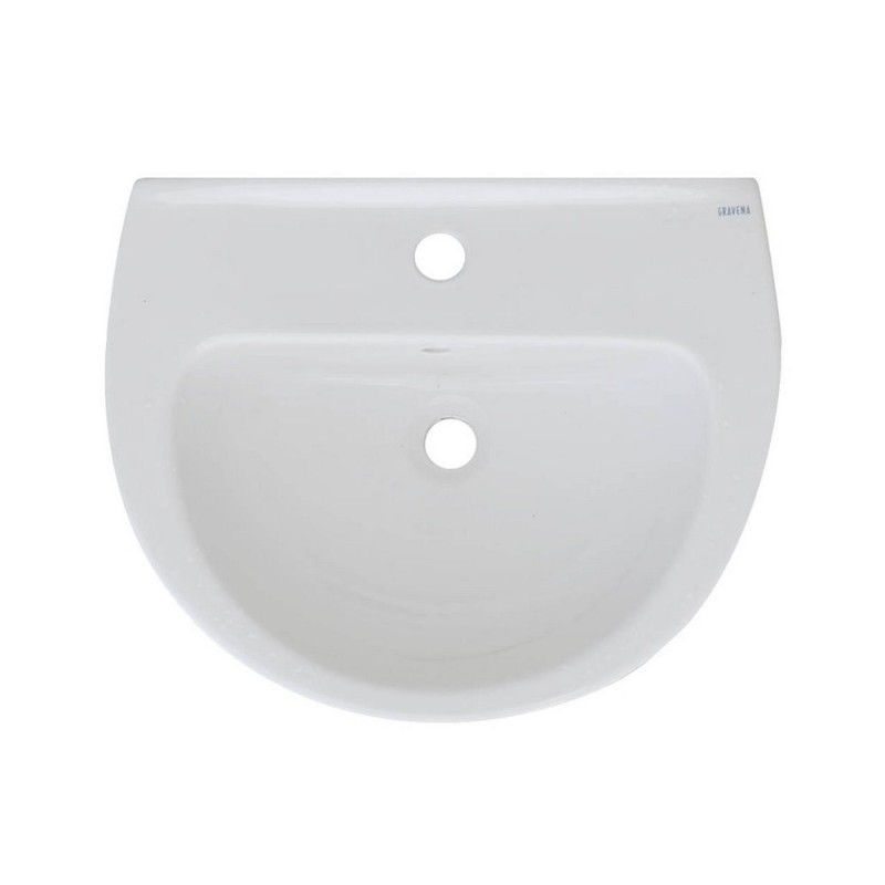 Lavabo a parete cm 37 x 45 LINPH 185-LP81 Lavabo a parete cm 37 x 45 LINPH 185-LP81