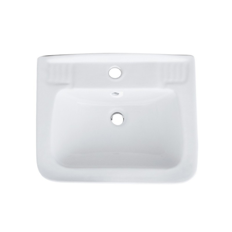 Lavabo a parete quadrato cm 40 x 50 LINPH 185-LP84 Lavabo a parete quadrato cm 40 x 50 LINPH 185-LP84
