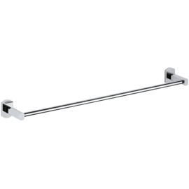 Portasalviette da muro 60 cm con supporti cromati - serie forma Remer FR30