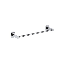 Portasalviette da muro 40 cm con supporti cromati - serie forma Remer FR40