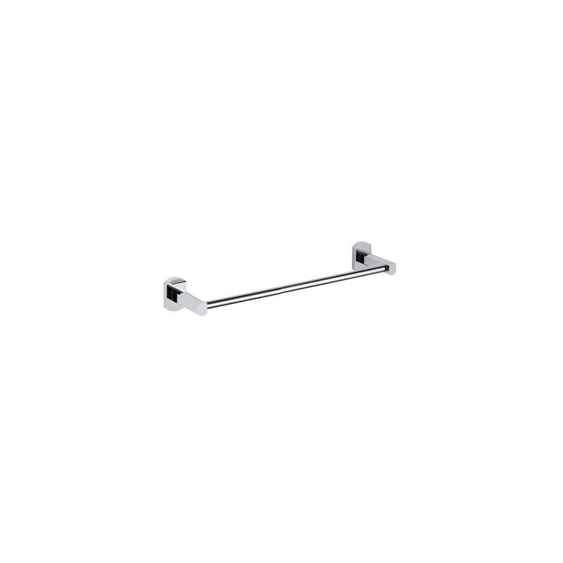 Portasalviette da muro 40 cm con supporti cromati - serie forma Remer FR40