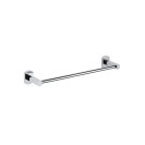 Portasalviette da muro 40 cm con supporti cromati - serie forma Remer FR40