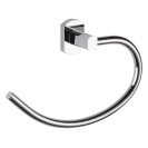 Portasalvietta ad anello con supporto cromato - serie forma Remer FR44