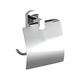 Portarotolo da muro cromato - serie forma Remer FR60