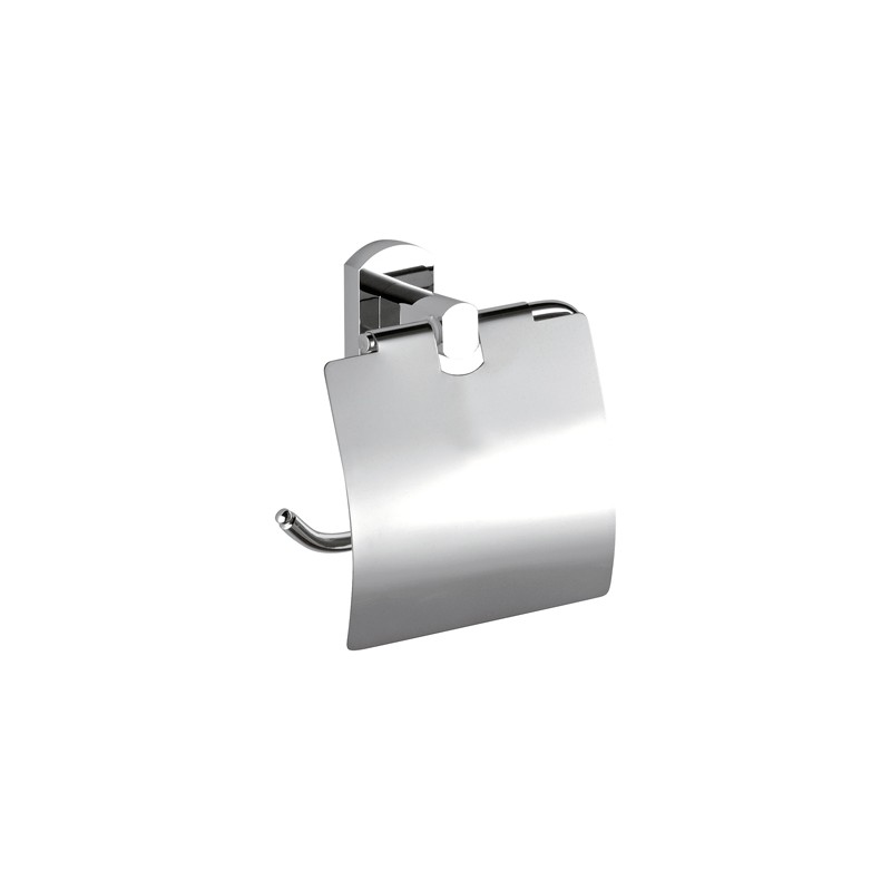 Portarotolo da muro cromato - serie forma Remer FR60