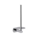 Portarotolo di ricambio con supporto cromato - serie forma Remer FR62