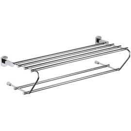 Portasalviette da muro quadruplo 60 cm - serie forma Remer FR70