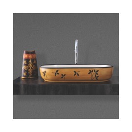 Lavabo d'appoggio artistico serie lza08  185-LZA08