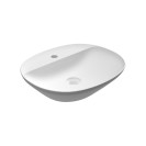 Lavabo da appoggio ovale (monoforo) variant 50x42cm Rak Ceramics 185-RNAOF-50