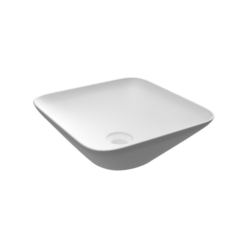 Lavabo da appoggio quadrato (senza foro) variant 36x36 cm Rak Ceramics 185-RNAQ-36 Lavabo da appoggio quadrato (senza foro) variant 36x36 cm Rak Ceramics 185-RNAQ-36
