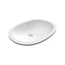 Lavabo sottopiano ovale variant 55x41 cm Rak Ceramics 185-RNTO-55