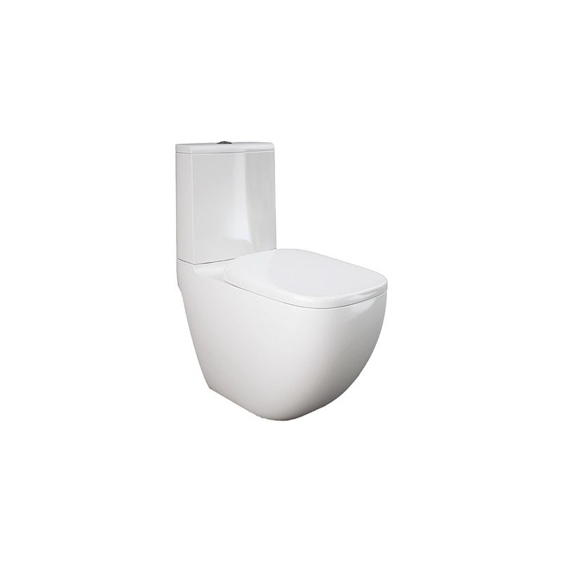 Vaso monoblocco a pavimento serie illusion rimless Rak Ceramics 182-I420