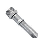 Flessibile in acciaio inox 1/2" m - 3/8" f Idrobric H0226CXX