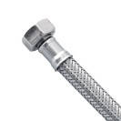 Flessibile in acciaio inox 3/8" f - 1/2" f Idrobric H0226HXX