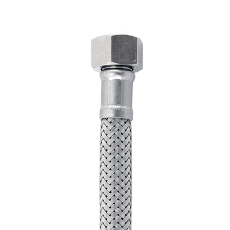 Flessibile in acciaio inox m10x1 - 3/8"f Idrobric H0207CXX