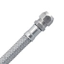 Flessibile in acciaio inox d 1/2" m Idrobric H0207BXX