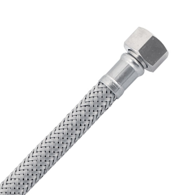 Flessibile in acciaio inox aisi 304 dn8 - 3/8"f per miscelatore Idrobric PLAATT006XLU