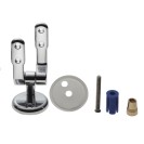 Coppia cerniere universali per wc ad espansione laterale Idrobric BLICER0340CE