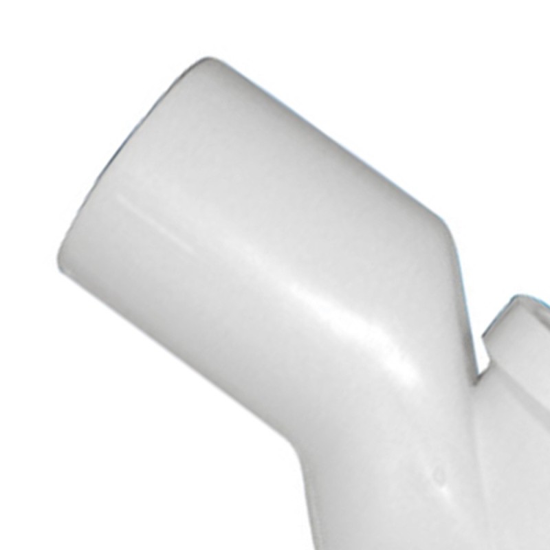 Curva wc per scarico pavimento a collo di cigno, di diametro 110 mm. Idrobric U82414 E