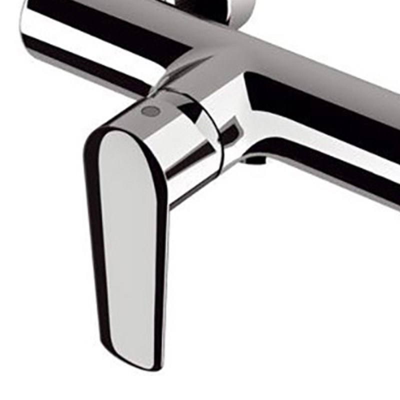 Miscelatore esterno doccia con leva frontale senza kit, serie vanity Remer V33