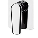 Miscelatore incasso vasca/doccia con deviatore 2 posizioni su piastra unica serie vanity Remer V92