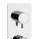 Miscelatore incasso vasca/doccia con deviatore 2 posizioni su piastra unica serie vanity Remer V92