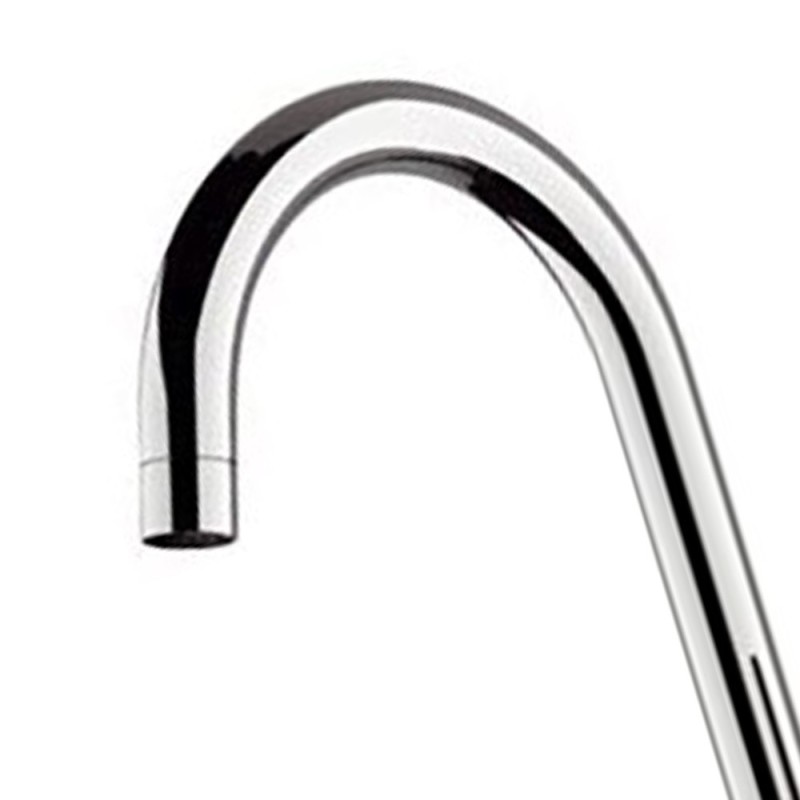 Rubinetto per lavello cucina con canna alta a u girevole - serie vanity Remer V72