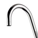 Rubinetto per lavello cucina con canna alta a u girevole - serie vanity Remer V72