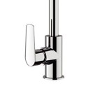 Rubinetto per lavello cucina con canna alta a u girevole - serie vanity Remer V72