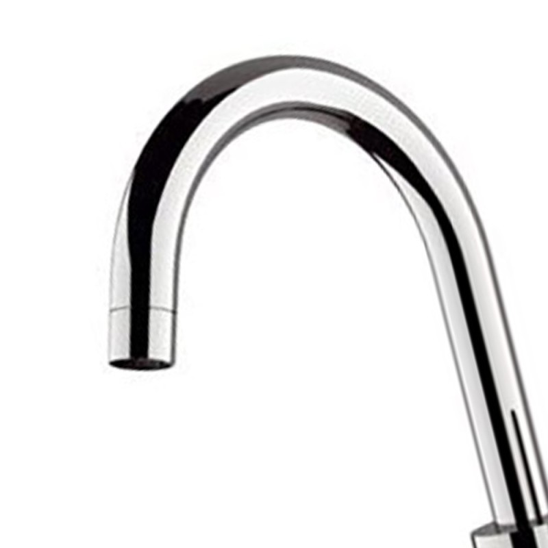 Rubinetto per cucina con bocca alta girevole, modello corto - serie vanity Remer V72C