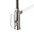 Miscelatore per lavello cucina di design con doccetta estraibile, serie vanity Remer V533