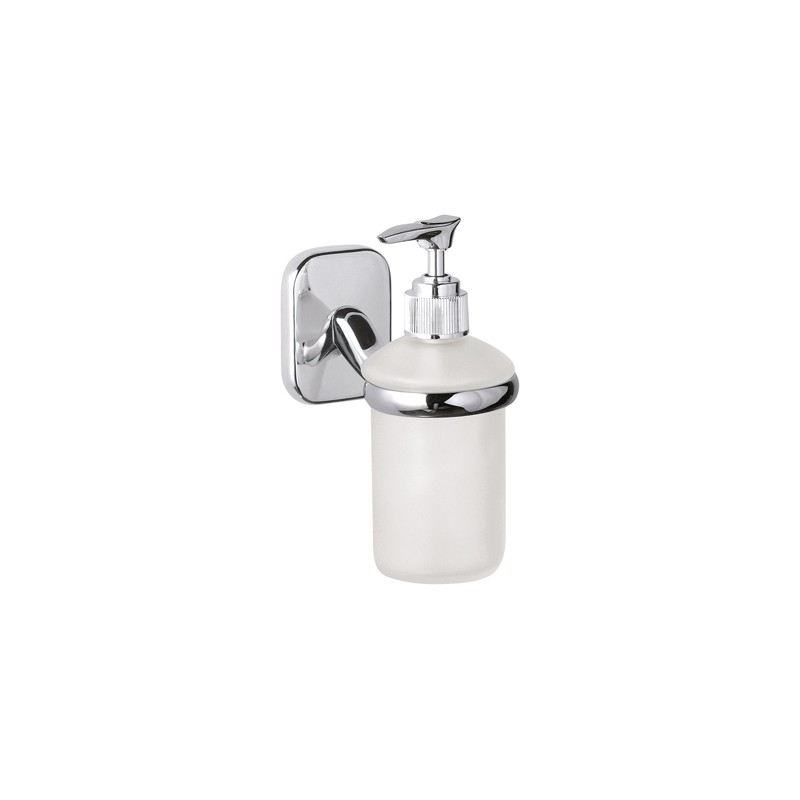 Dispenser da muro in vetro bianco sabbiato - serie suite Remer SU13