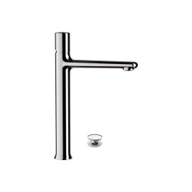 Miscelatore lavabo alto con click clack e scarico troppo pieno - serie fusion Daniel Rubinetterie FU607CR
