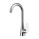 Miscelatore monocomando lavello con bocca curva alta girevole serie Armonia Mariani Rubinetterie 596AR