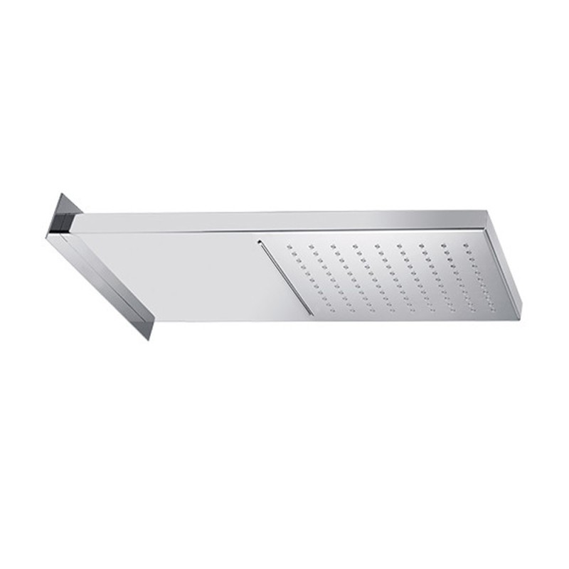 Set doccia con soffione a parete 50x50 serie 5th Avenue Mariani Rubinetterie 17AAV5P3SR003