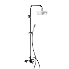 Colonna doccia con miscelatore e soffione inox serie 5th Avenue Mariani Rubinetterie 259AV5XQX25