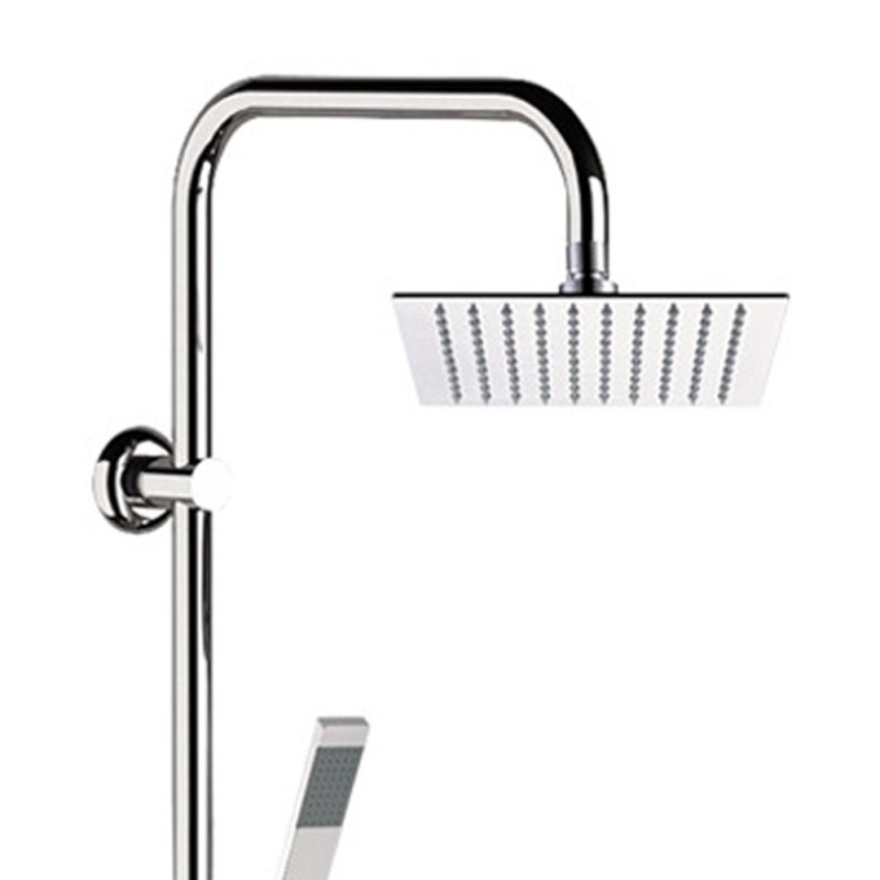 Colonna doccia con miscelatore e soffione inox serie 5th Avenue Mariani Rubinetterie 259AV5XQX25