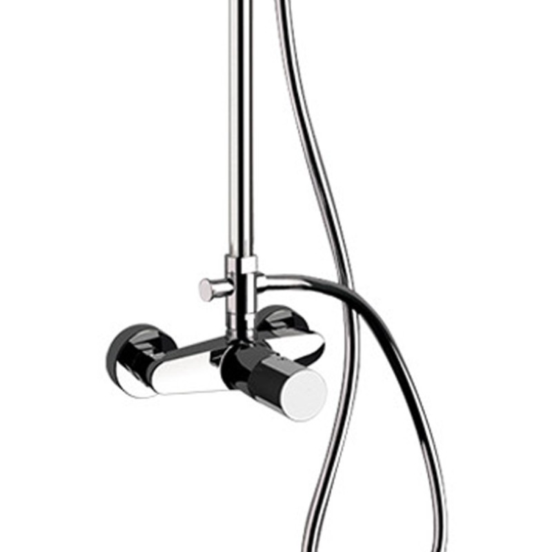 Colonna doccia con miscelatore e soffione inox serie 5th Avenue Mariani Rubinetterie 259AV5XQX25