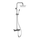 Colonna doccia con miscelatore e soffione 25x25 serie 5th Avenue Mariani Rubinetterie 260AV5XQX25