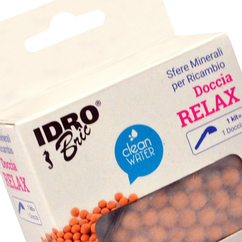 Kit ricambio sali minerali doccia relax sapdoc0228tr Idrobric SAPRIC0236KI