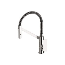 Miscelatore lavello con doccetta estraibile a 2 funzioni - Serie Tiara Daniel Rubinetterie TA233