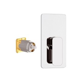 Miscelatore incasso vasca/doccia da abbinare al box incasso DANBOX - Serie Tiara Daniel Rubinetterie TA602KB